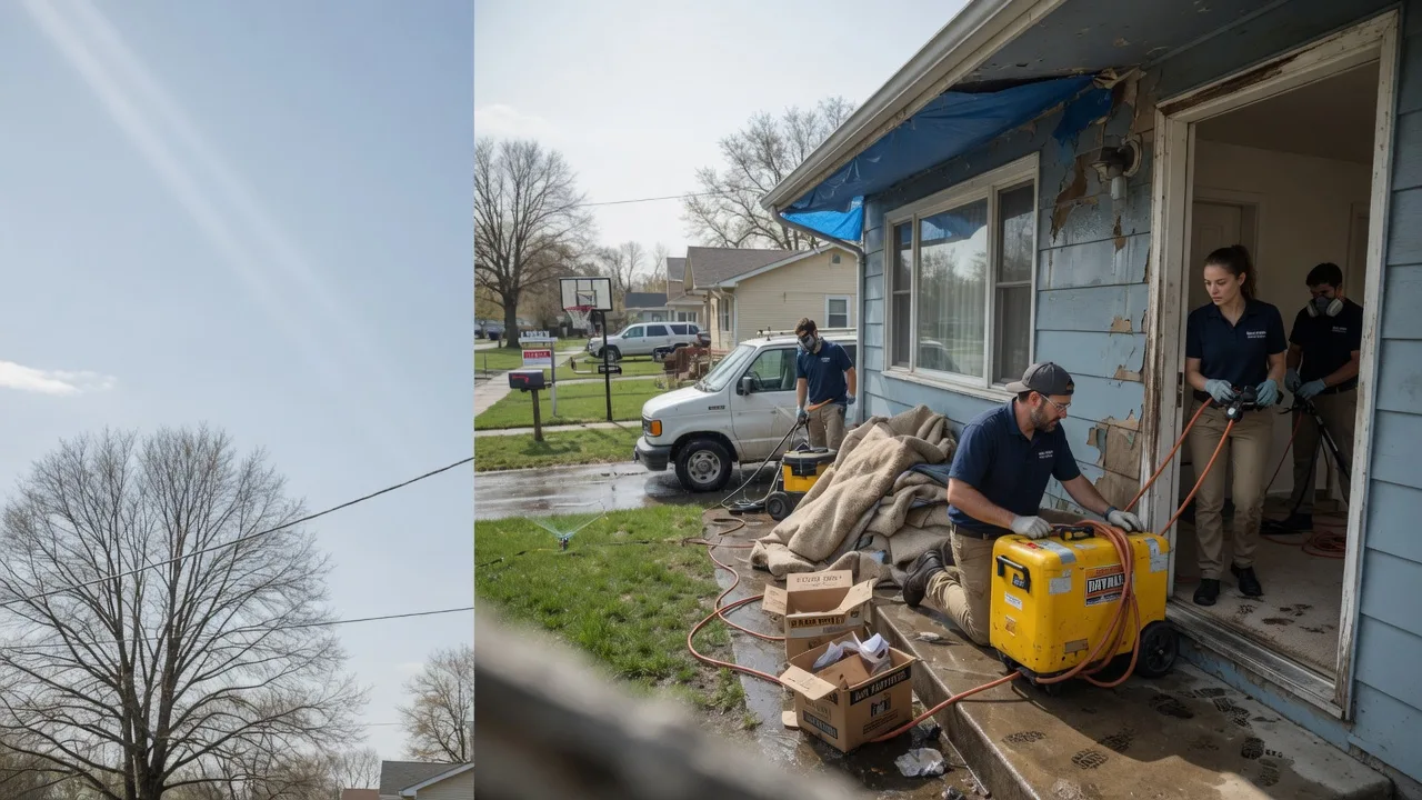 Basement Flood Cleanup in Idalou, TX near me
